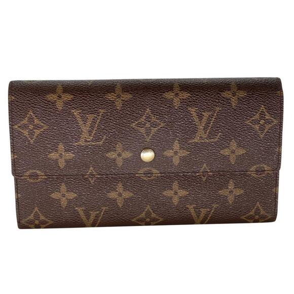 Louis Vuitton Ebene GM Sarah Monogram Wallet LV-W1216P-0001 - Picture 1 of 11